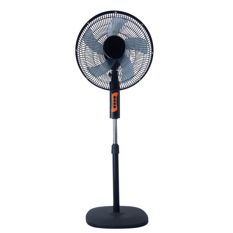 16-inch Huishoudelijke Vloerventilator, Grote Windkracht, Laag Geluidsniveau, Verticale Oscillatie, Elektrische Ventilator Model