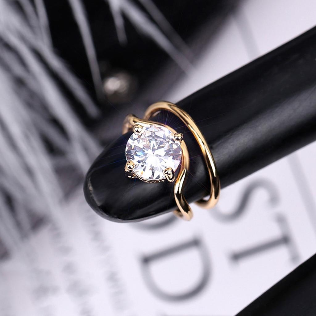 Women Finger Nail   Electroplated Copper Nail   Exquisite Stylish Nail Art