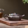 Yixing Zisha Purple Jade Gold Sand Hexagonal Teapot for Kung Fu Tea