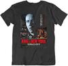 King of York Japanese Movie Poster Fan Black T Shirt Black