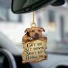 Puppy Pendant Car Backpack Ornaments Cute Car Hanging Ornament Keychain Interior Home Room Decor Accessories