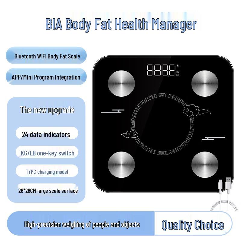 Shanghe Smart Rechargeable Body Fat & Weight Scale (CN Version)