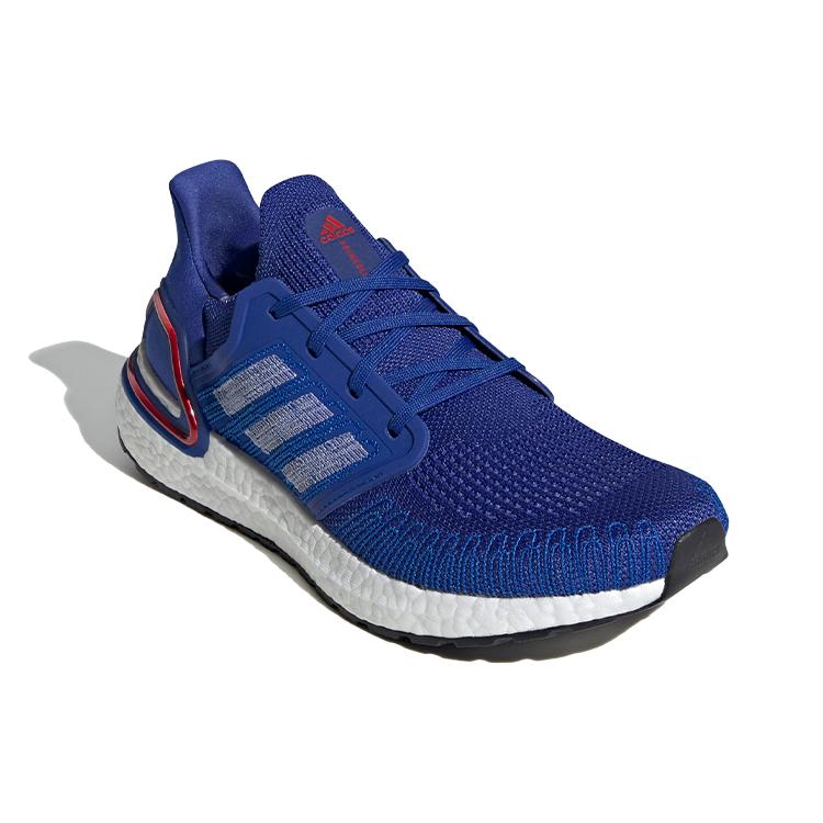New Adidas Ultra Boost 20 Royal Blue Scarlet EG0758