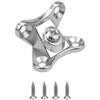 12pcs Heavy Duty Zinc Alloy 90 Degree Removable Corner Braces Nickel Plated Butterfly Corner Brackets For Cabinet & Furniture