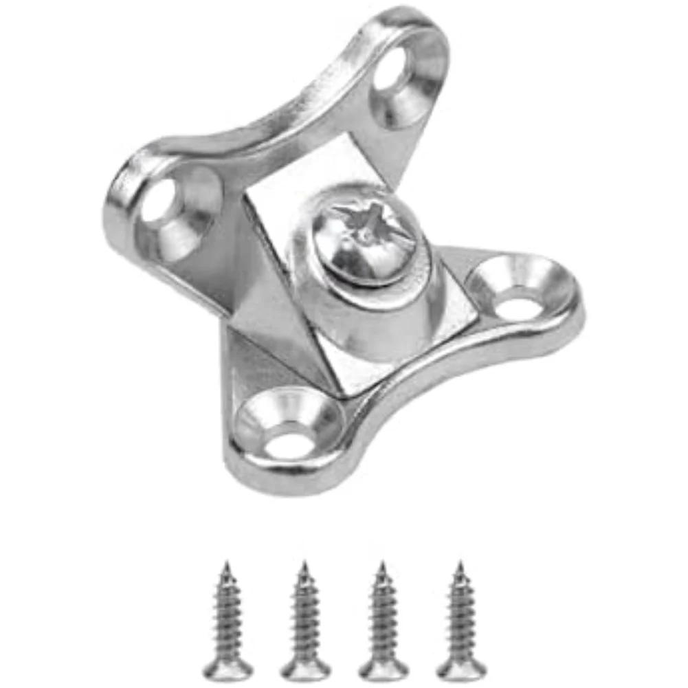 12pcs Heavy Duty Zinc Alloy 90 Degree Removable Corner Braces Nickel Plated Butterfly Corner Brackets For Cabinet & Furniture