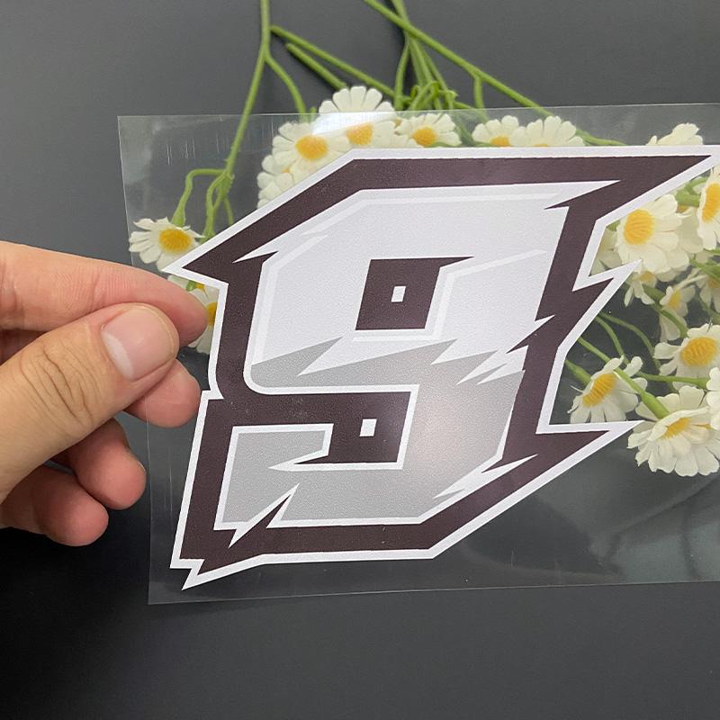 

1PC Arabic Numerals Motorcycle Sticker Waterproof for Motorbike Helmet Box Windshield Electric Scooter Front Fairing Vinyl Decal Height 5CM