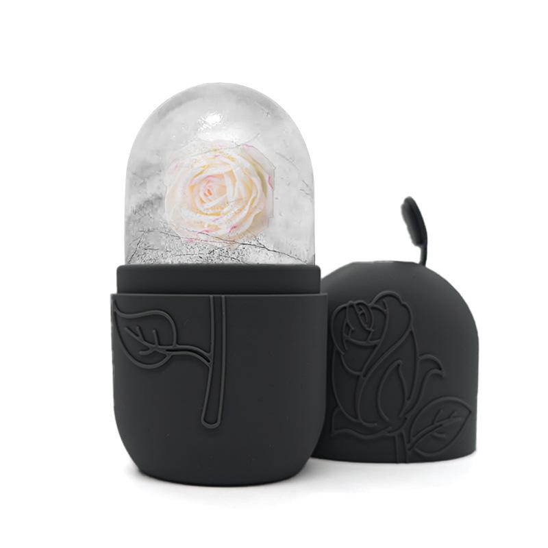 Ice Massage Roller Facial Skincare Ice Massage Roller Facial Massage Tool, Silicone Ice Massage Roller Facial Massager Suitable For Eyes Neck