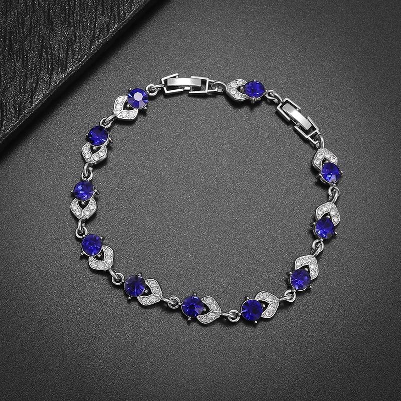 Fashionable and Exquisite Shiny Zircon Sunflower Bracelet Women's Trendy Dinner Party Jewelry Girls Gift