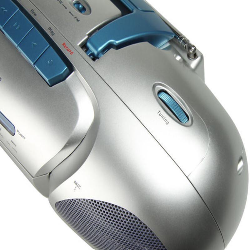 PANDA 6311E Classroom Recorder & Cassette Player with Dual Speakers