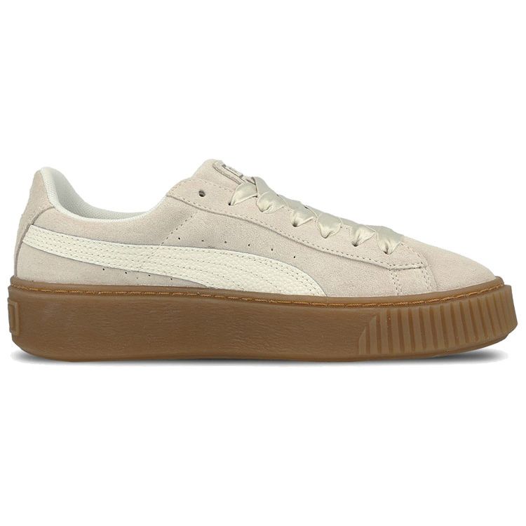 Puma Suede Platform Bubble Low-Top Sneakers Women sneakers Beige 366439-02