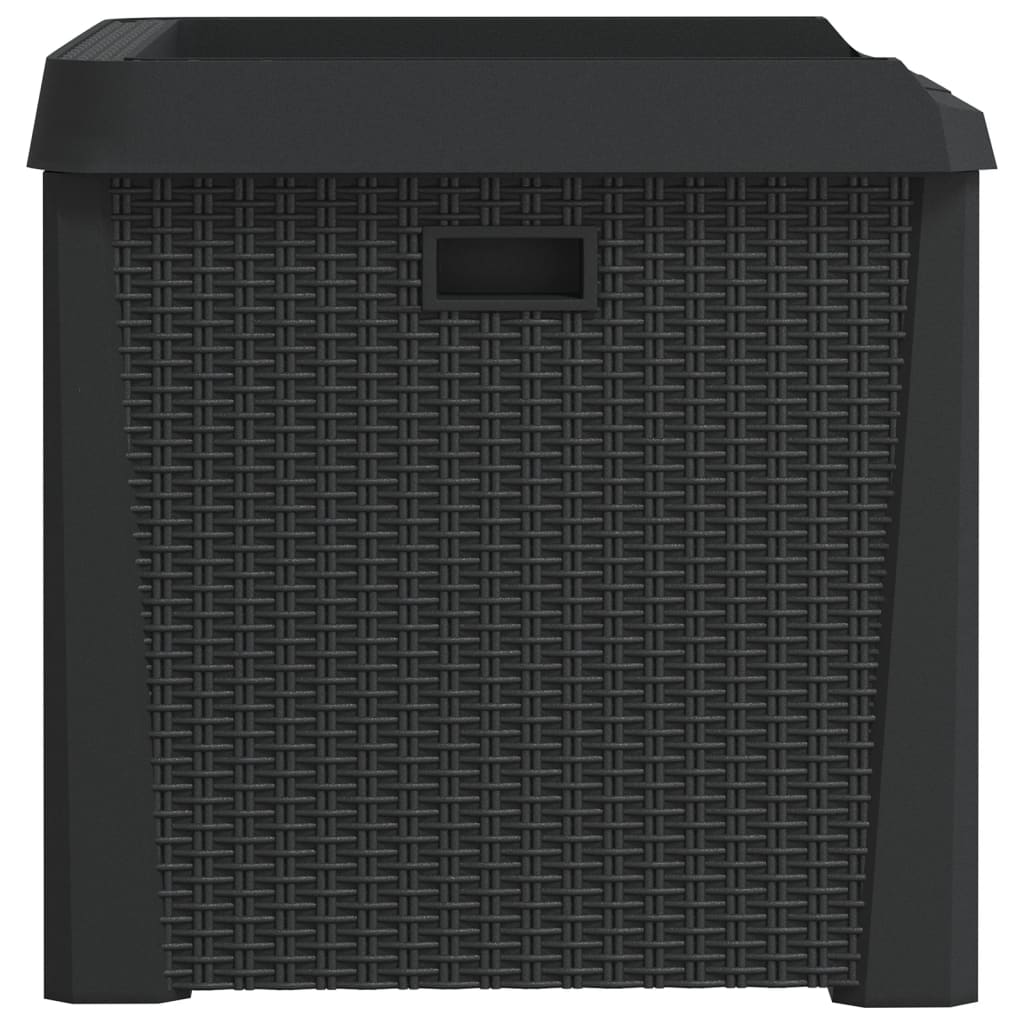 Garden Storage Box Anthracite Grey 125 L PP