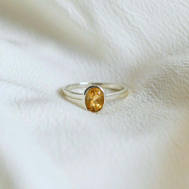 925 Silver Ring, Stacking Ring, Birthstone Ring Handmade Ring, Women Ring Gift For Her