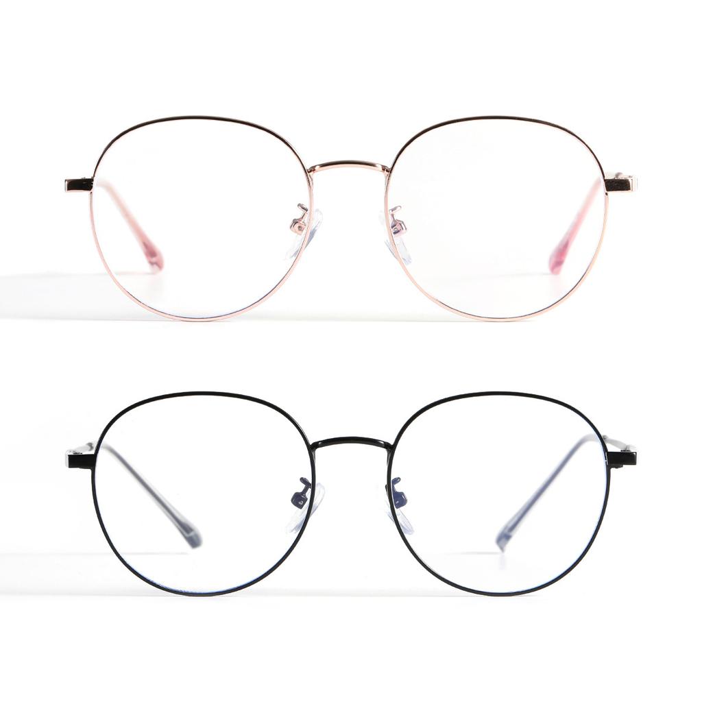 Glasses 9120 All-Metal, Unisex Flat Glasses