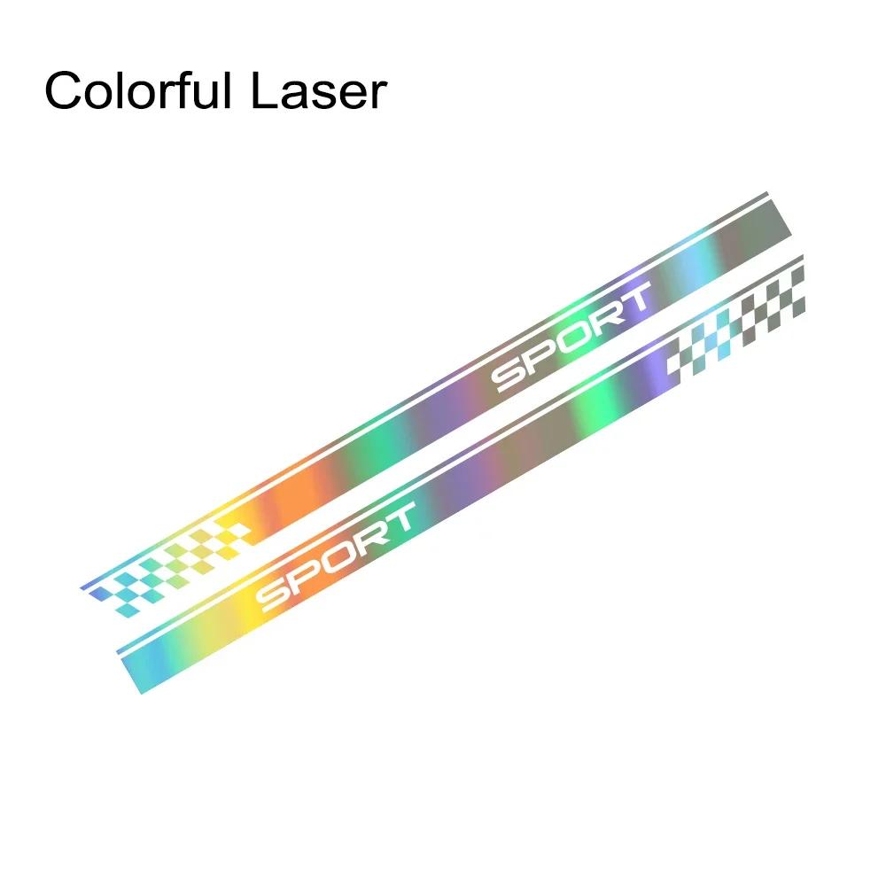 Car Racing Side Body Vinyl Trim Graphic Sticker Decal for MINI Cooper S One JCW F55 F56 F60 R55 R56 R60 Car Exterior Accessories