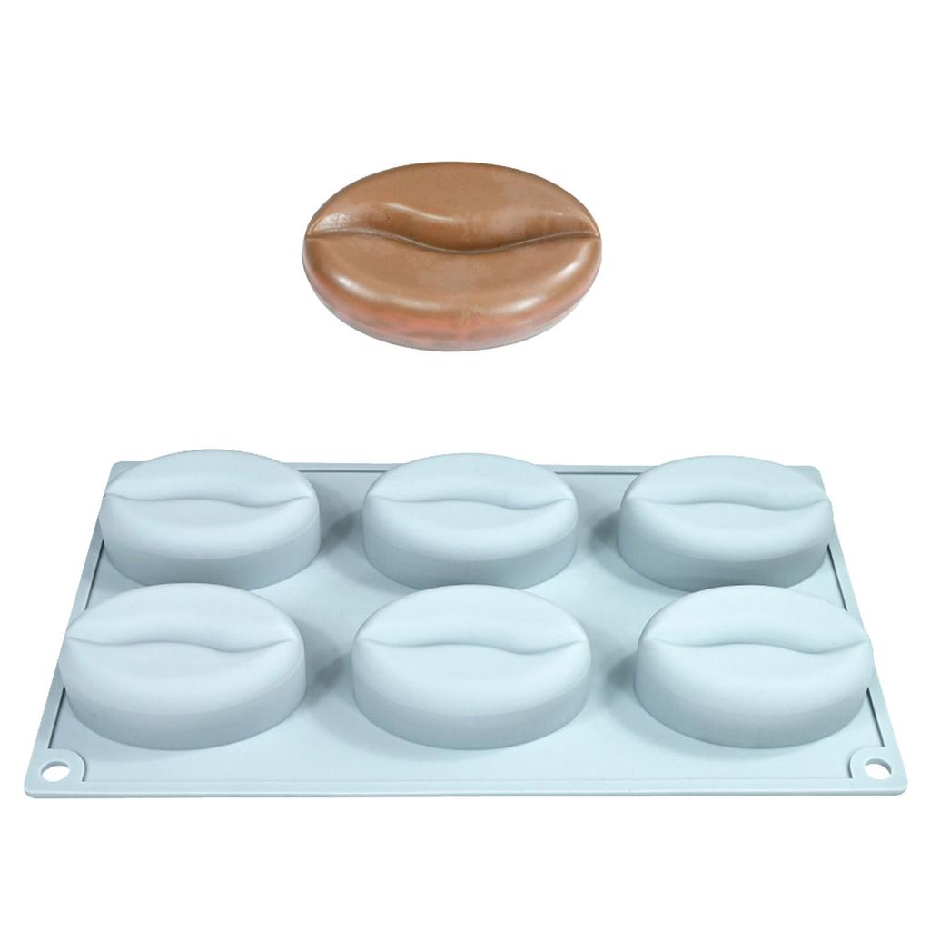 Multipurpose Coffee Bean Silicone Mould For Baking Chocolate And Candy