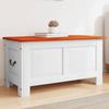 VidaXL Storage Chest and Lid, Toy Box, Storage Cabinet, Living Room Hallway Organizer 364919