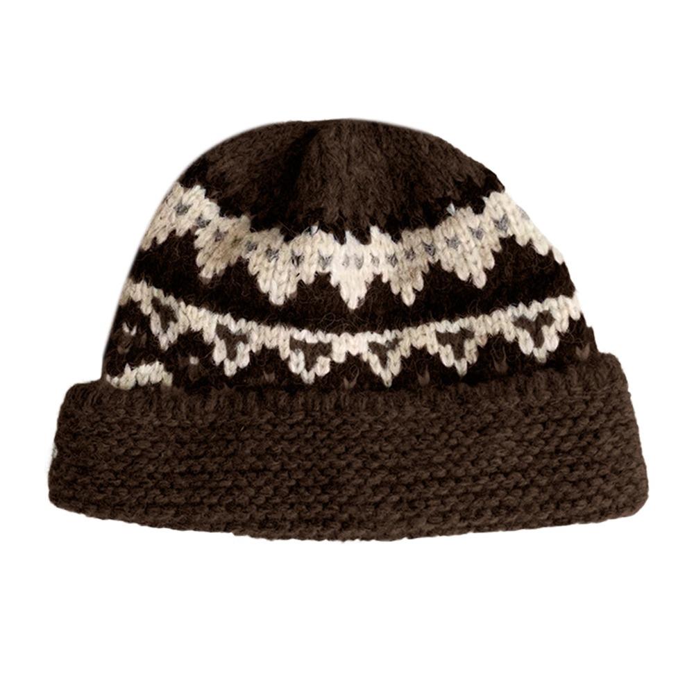 Casual Jacquard Women Beanie Cap Warm Thermal Fisherman Hat Knitted Hat Women
