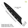 3-8 Inch Kitchen Knife Sheath Black Plastic Knife Covers Knife Blade Protector Cover Edge Guards Case Kitchen Accessory