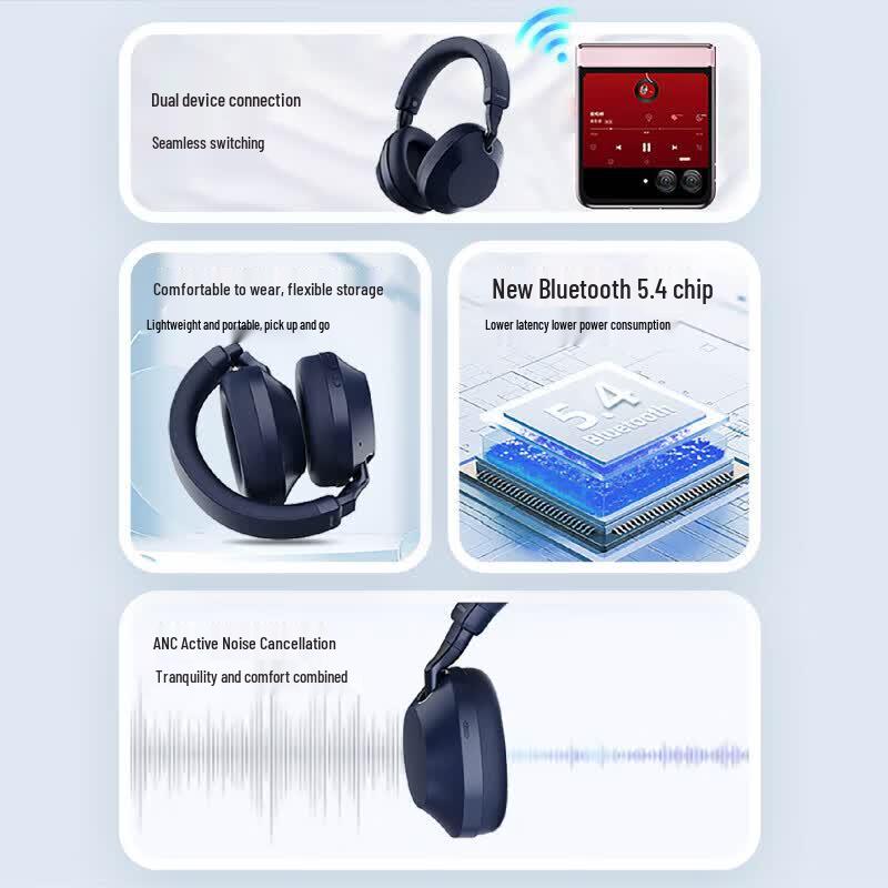 

Lenovo Xiaoxin HB5005.4 Hybrid Noise-Cancelling Headphones