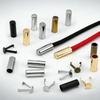 10 Sets Metal Rope Ends Stopper Button Cord End Lock Cap Hanging Bell Buckle DIY Bag Shoes Garment Lanyard Accessories