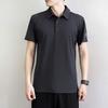 Adidas Tennis Series Pullover Comfortable Breathable Short Sleeve Polo Shirt Men Polo Shirts Navy-Blue CE1442