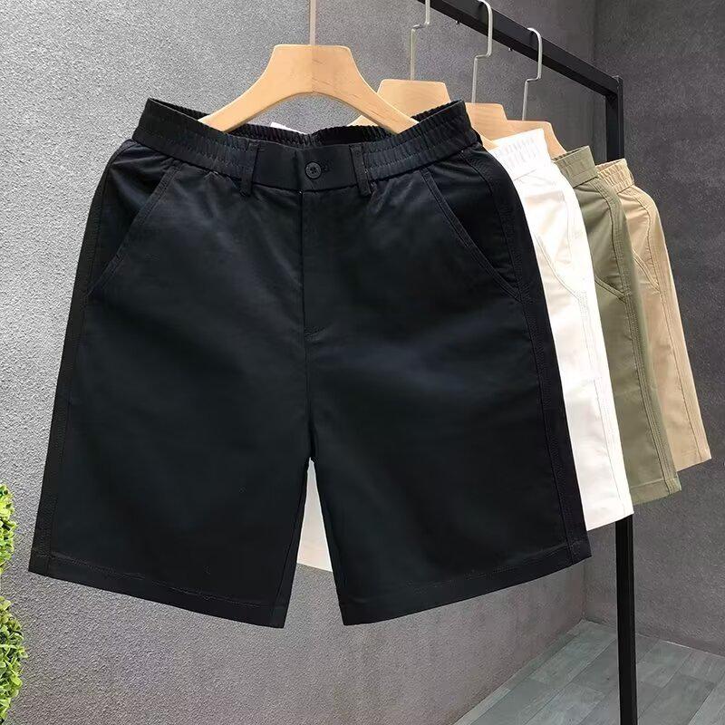 Men's Versatile Trendy White Summer Casual Shorts