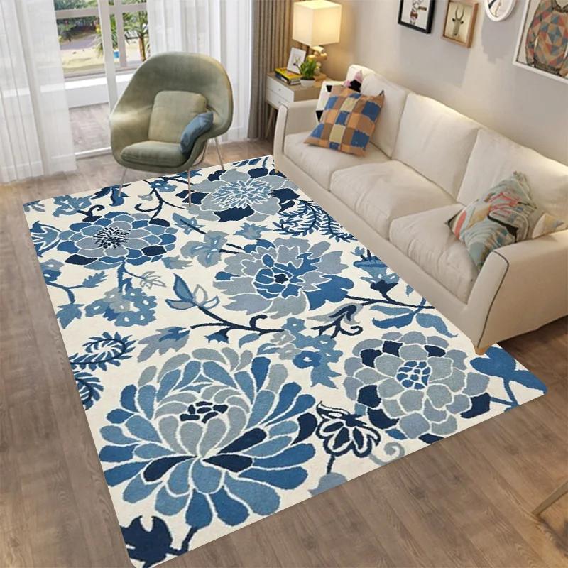 Modern Area Carpet Non-slip Floor Mat for Family Bedroom Indoor Children's Play Geometric Rugs Yoga Mats living room