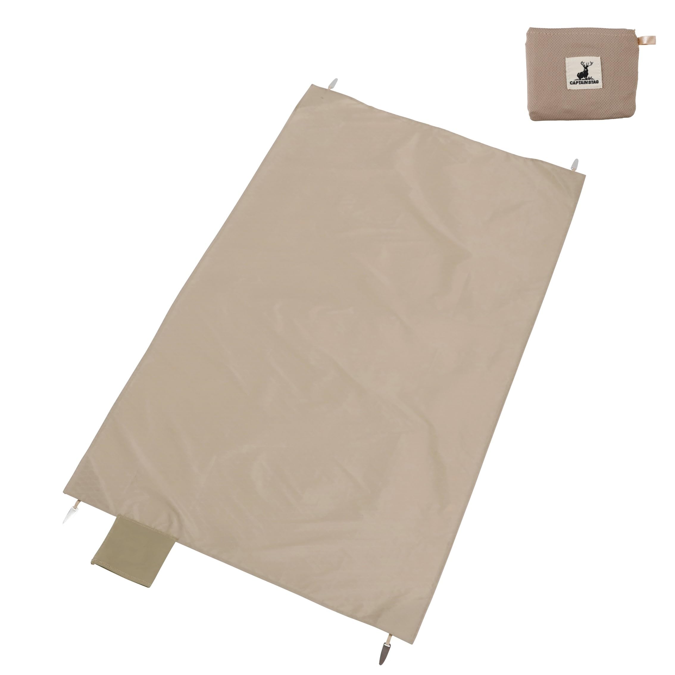 

Captain Stag Picnic Pocket Пикник с выдвижным S Хаки (КАПИТАН ОЛЕНЬ) Простыня, Коврик, Простыня, Колышки, Размер, UB-3081