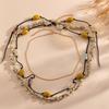 Niche Multi-layer Ocean Style Natural Shell Layering Women's Collarbone Chain Bohemian Style Fashion Necklace