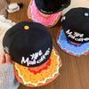 American Notched Flat Hat Spring and Autumn Unisex Baseball Hat Summer Student Sun Protection Hip Hop Hat Board Hat