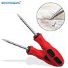 Red Handle Grout Slotting Tool - 1mm Cone Tip for Seam and Floor Gap Cleaning
