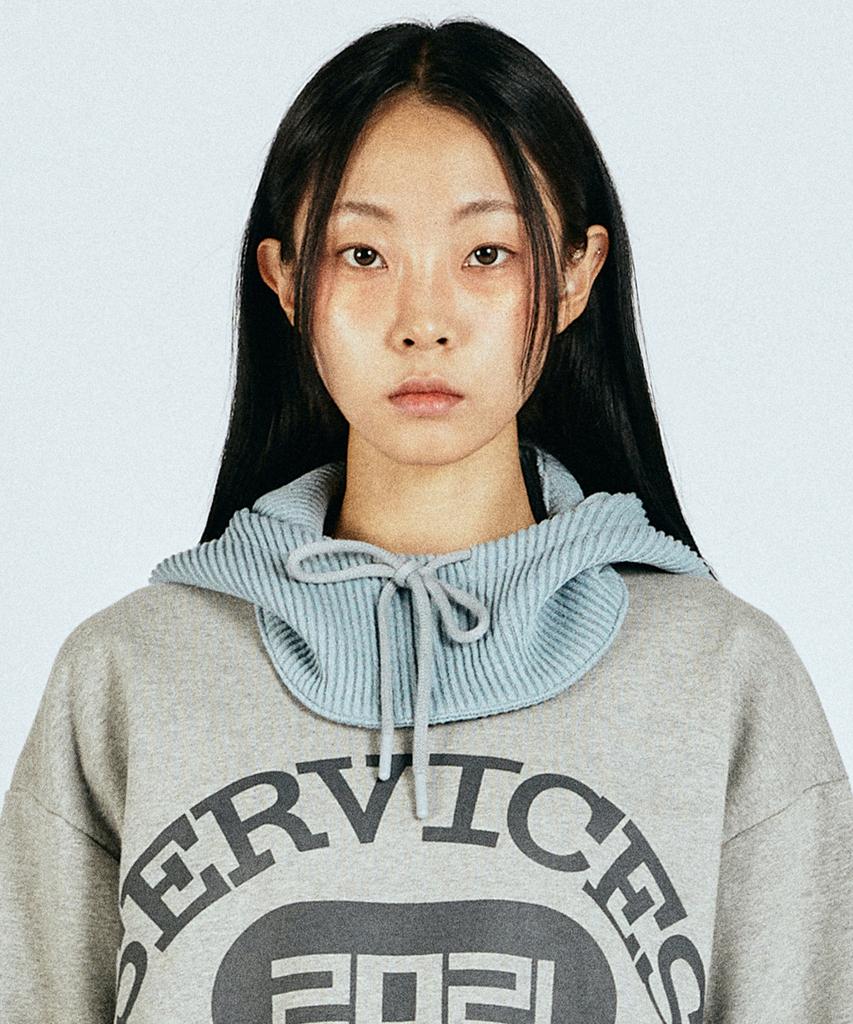 VASROCK Churros Knit Balaclava Pastel Blue