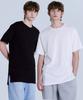 BASIC HOUSE [2Pack] Layered Oversized Short Sleeve T-Shirt Long Length 2 Pack (+7Cm) Lats0106