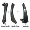 Auto Innentür Kohlefaser Innen Zuggriff Abdeckung Trim Ersatz Für BMW 3 Serie E90 E91 E92 316 318 320 325