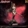 Conan the Barbarian Red Sonja Scale Unpainted Plastic Model Kit X-PLUS 1/8