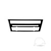 Center Console CD Panel Frame Piano Black Decal For BMW 5 Series GT F07 2010-16