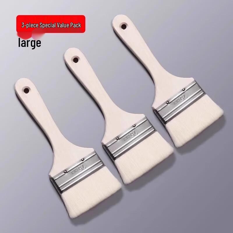 Набор кистей для смазывания из шерсти пищевого качества