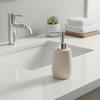 Best-Selling Resin & Stone Modern Refillable Hand Sanitizer Shampoo Soap Body Wash Portioning Bottles Bathroom Use