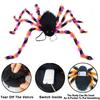 Stuffed Animal Big Spider Decoration Cosplay Plush Spider Bag  Adult Accessories