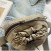 Nylon Rope Nylon Shoulder Bag Solid Color Water Bottle Pouch Drawstring Crossbody Bag  Daily