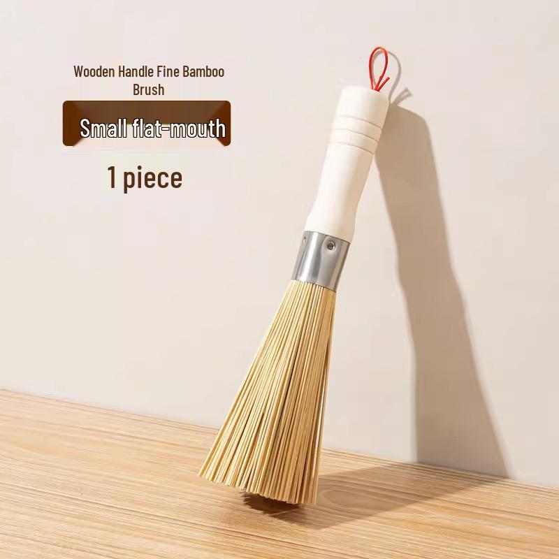 

Натуральная бамбуковая щетка для мытья посуды и кухни