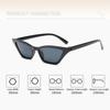 Portable PC Cat Eye Sunglasses Block Glare UV400 Driving Sun Glasses Clear View Small Frame Shades Women