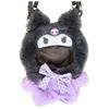 Sanrio Kuromi Character Dress-Up Shoulder Bag 22x15x1cm Adjustable Strap Cute Design