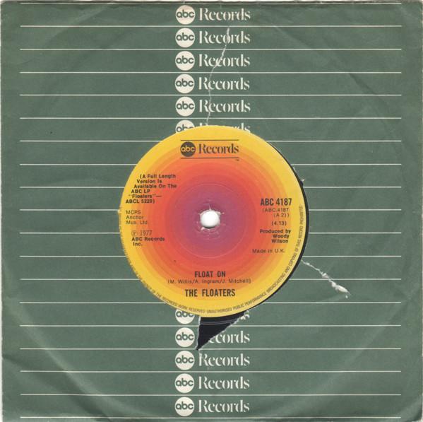

7inch Record FLOATERS - Float On ABC4187 ABC Records 1977 UK Soul/Funk Used