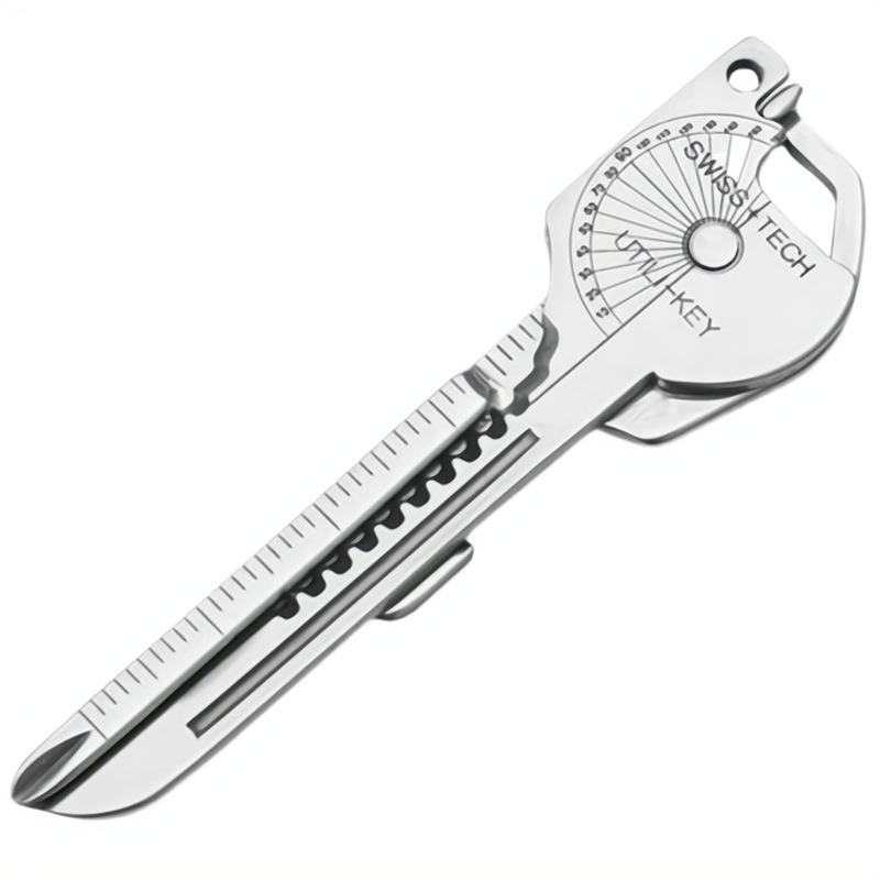 

Многофункциональный нож-брелок: Портативный кулон, открывалка для бутылок, аварийный EDC-инструмент