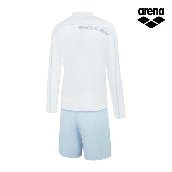 Alena Mark Regular Fit Zip-Up Rash Guard Set A5Bm1Pc06Owt