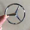 Bygder1 2025 Hot 9cm ABS Car Rear Decal Trunk Emblem Sticker for Mercedes Benz S320 W164 W203 W204 W168 C180 E320 A200 CLA CLK CLS ML