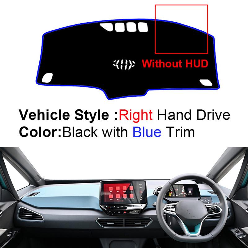 Car Inner Dashboard Cover For Volkswagen VW ID.3 ID3 2019 2020 2026 2026 2026Auto Dash Mat Carpet Cape Sun shade Dashmat Pad