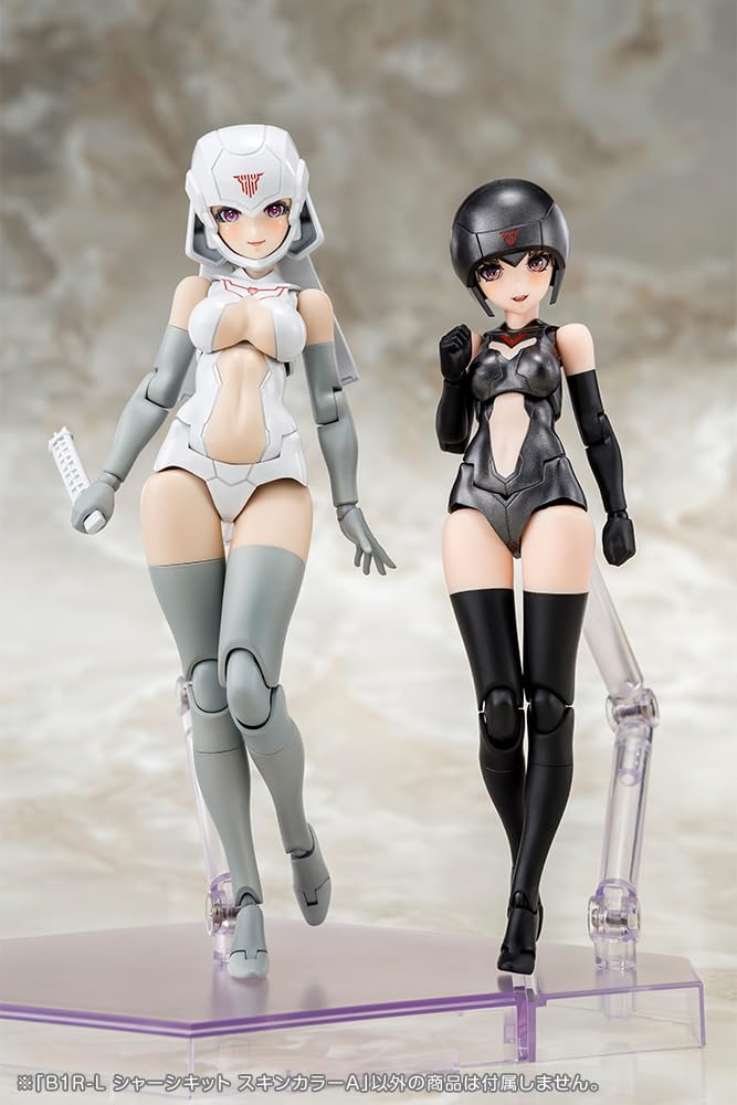 Kotobukiya Megami Device Chassis Skin Color 155mm Scale Plastic Model Kit B1R-L Kit, A, Approx. Tall, 1/1