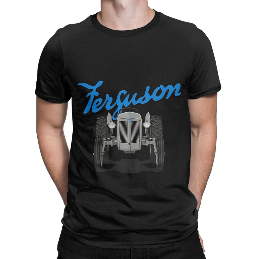 Feguson TE20 Tractor Little Grey Fergie Logo Novelty 100 Cotton TShirt Massey Ferguson Tops Tees For Unisex